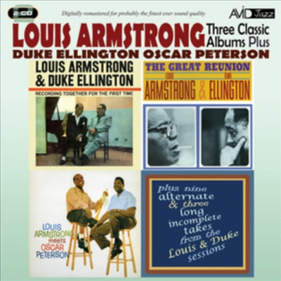 Louis Armstrong/Duke Ellington/Oscar Peterson - Three Classic Albums Plus (Remastered)(2CD)