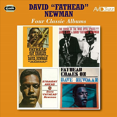 David &#39;Fathead&#39; Newman - Four Classic Albums (Remastered)(4 On 2CD)