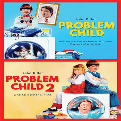 Problem Child (1990) / Problem Child 2 (1991) (쥬니어는 문제아 / 쥬니어는 문제아 2)(지역코드1)(한글무자막)(DVD)