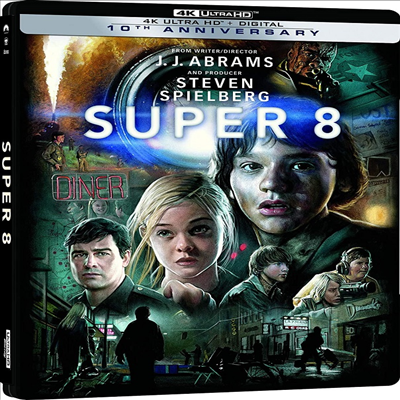 Super 8 (10th Anniversary) (슈퍼 에이트) (2011) (Steelbook)(4K Ultra HD)(한글무자막)