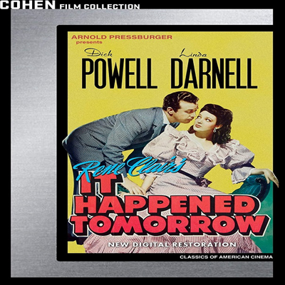 It Happened Tomorrow (내일 일어날 일) (1944)(지역코드1)(한글무자막)(DVD)