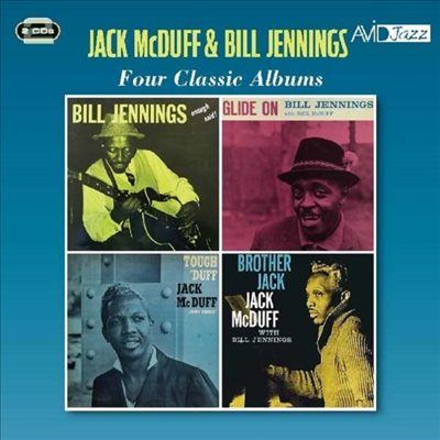 Jack Mcduff &amp; Bill Jennings - Four Classic Albums (Remastered)(4 On 2CD)