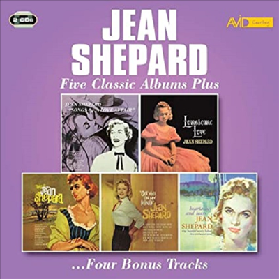 Jean Shepard - Five Classic Albums Plus (Remastered)(5 On 2CD)