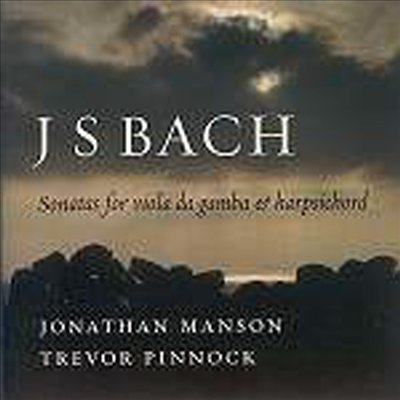 바흐 : 비올라 다 감바와 하프시코드 소나타 (Bach : Sonatas For Viola Da Gamba And Harpsichord)(CD) - Jonathan Manson