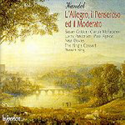 헨델 : 알레그로, 펜세로소, 모데라토 (Handel : L`Allegro, Il Penseroso Ed Il Moderato) (2CD) - Robert King