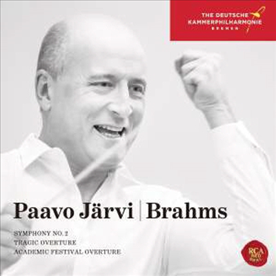 브람스: 교향곡 2번 &amp; 비극적 서곡 (Brahms: Symphony No.2 &amp; Tragic Overture, Op. 81)(CD) - Paavo Jarvi