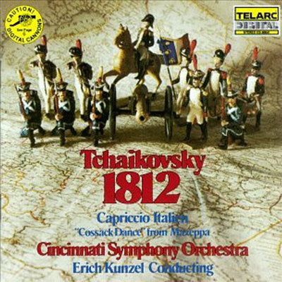 차이코프스키 : 1812 서곡, 이탈리아 기상곡 (Tchaikovsky : 1812 Overture, Capriccio Italien)(CD) - Erich Kunzel