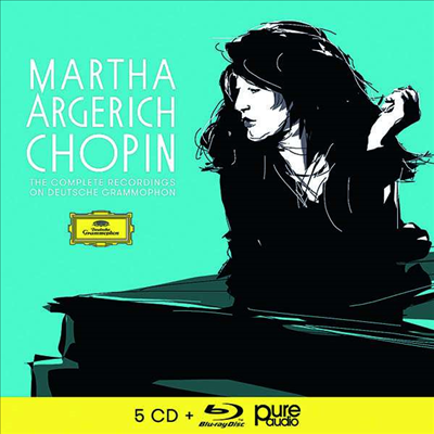 아르헤리치 쇼팽 녹음 (Martha Argerich - Chopin (5CD + Blu-ray Audio) - Martha Argerich