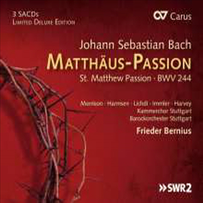 바흐: 마태 수난곡 (Bach: St. Matthew Passion BWV244) (3SACD Hybrid) - Frieder Bernius