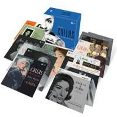 마리아 칼라스 - 스튜디오 리사이틀 전집 (Maria Callas - The Complete Studio Recitals 1954-1969) (Remastered)(14CD Boxset) - Maria Callas