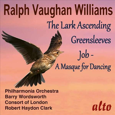 본 윌리엄스: 종달새의 비상, 푸른 옷소매, 욥 (Vaughan Williams: Lark Ascending, Greensleeves, Job - a Masque For Dancing)(CD) - Barry Wordsworth