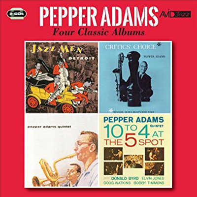 Pepper Adams - Four Classic Albums (Remastered)(4 On 2CD)