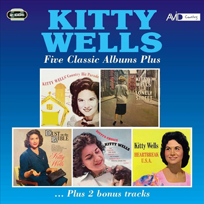 Kitty Wells - Five Classic Albums Plus (Remastered)(5 On 2CD)