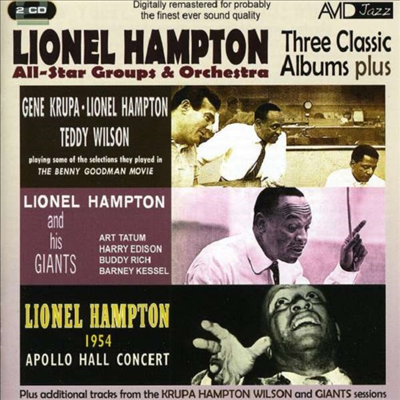 Lionel Hampton - All Star Groups &amp; Orchestra -Three Classic Albums Plus (Remastered)(2CD)