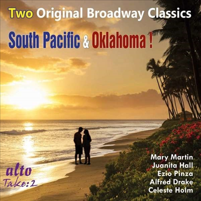 Rodgers &amp; Hammerstein - South Pacific/Oklahoma! (남 태평양/오클라호마!) (Original Broadway Cast) (2 On 1CD)(CD)