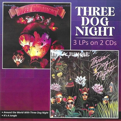 Three Dog Night - Around The World With Three Dog Night / It&#39;s A Jungle (2CD)