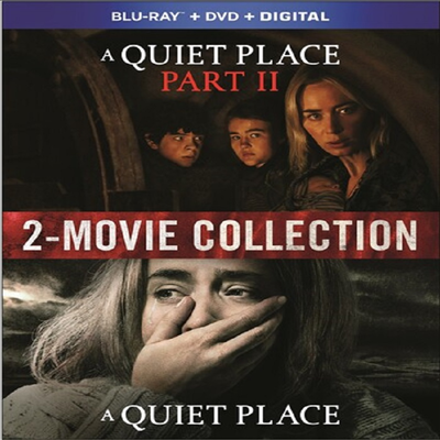 Quiet Place / A Quiet Place Part ll (콰이어트 플레이스/콰이어트 플레이스 2)(한글무자막)(Blu-ray)