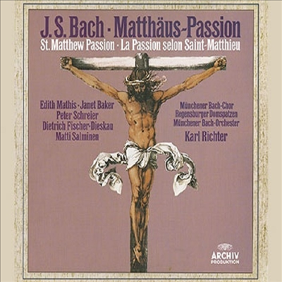 바흐 : 마태 수난곡 -1979년 녹음 (Bach : Matthew Passion BWV244) (Ltd. Ed)(DSD)(3SACD Hybrid)(일본타워레코드독점) - Karl Richter