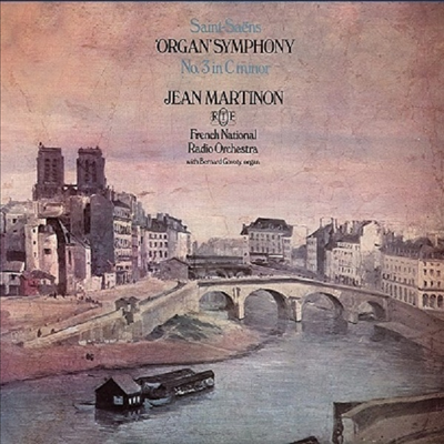 생상: 교향곡 3번 '오르간' (Saint-Saens: Symphony No. 3 'Organ') (Ltd. Ed)(DSD)(SACD Hybrid)(일본타워레코드독점) - Jean Martinon