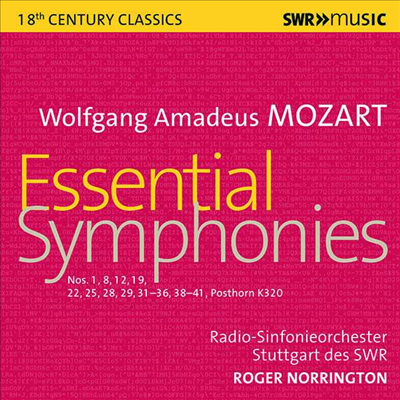 모차르트: 교향곡집 (Mozart: Symphonies) (6CD Boxset) - Roger Norrington