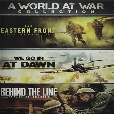 A World At War Collection: The Eastern Front / We Go In At Dawn / Behind The Line (어 월드 앳 워 컬렉션)(지역코드1)(한글무자막)(DVD)