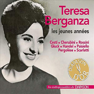 테레사 베르간사 - 메조 소프라노의 여왕 (Teresa Berganza - Les jeunes annees)(CD) - Teresa Berganza