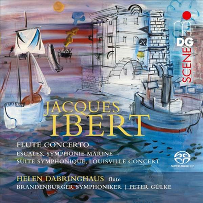 이베르: 플루트 협주곡 &amp; 루이빌 협주곡 (Ibert: Flute Concerto &amp; Louisville Concerto)(CD) - Peter Gulke