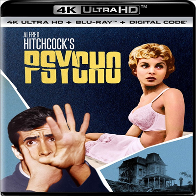 Psycho (싸이코) (1960)(한글무자막)(4K Ultra HD + Blu-ray)