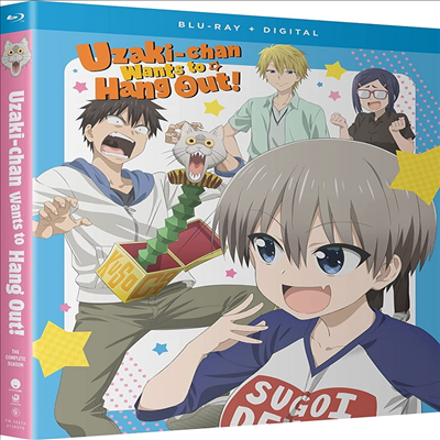 Uzaki-Chan Wants To Hang Out: The Complete Season (우자키 양은 놀고 싶어!: 더 컴플리트 시즌) (2020)(한글무자막)(Blu-ray)