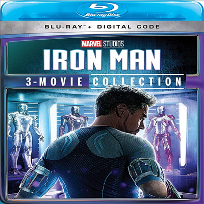 Iron Man: 3-Movie Collection (아이언맨: 3 무비 컬렉션)(한글무자막)(Blu-ray)