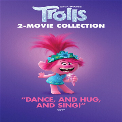 Trolls (2016) / Trolls World Tour 2 (2020): 2-Movie Collection (트롤 / 트롤: 월드 투어)(지역코드1)(한글무자막)(DVD)