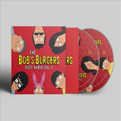 O.S.T. - Bob&#39;s Burgers Music Album Vol. 2 (밥스 버거스 2) (Soundtrack)(Digipack)(2CD)