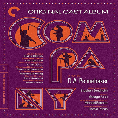 Original Cast Album: Company (The Criterion Collection) (오리지널 캐스트 앨범: 컴퍼니)(한글무자막)(Blu-ray)