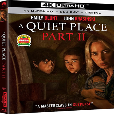 A Quiet Place: Part II (콰이어트 플레이스 2) (2020)(한글무자막)(4K Ultra HD + Blu-ray)