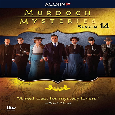 Murdoch Mysteries: Season 14 (머독 미스터리: 시즌 14)(지역코드1)(한글무자막)(DVD)