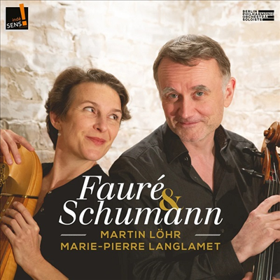 포레 &amp; 슈만: 첼로와 하프를 위한 작품집 (Faure &amp; Schumann: Works for Cello and Harp)(CD) - Martin Lohr