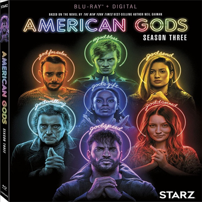 American Gods: Season Three (아메리칸 갓: 시즌 3)(한글무자막)(Blu-ray)