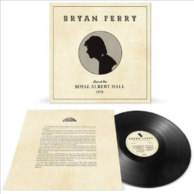 Bryan Ferry - Live At The Royal Albert Hall 1974 (LP)