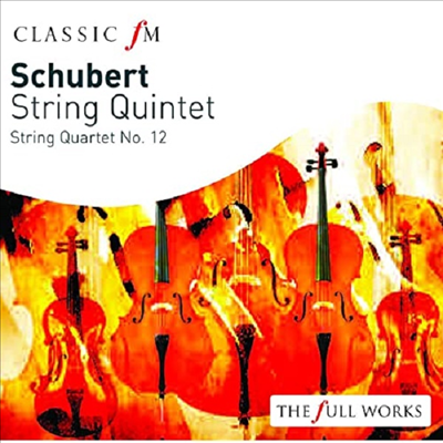 슈베르트: 현악 오중주, 현악 사중주 12번 (Schubert: String Quintet D956 & String Quartet No.12 D703 'Quartettsatz')(CD) - Lindsay String Quartet