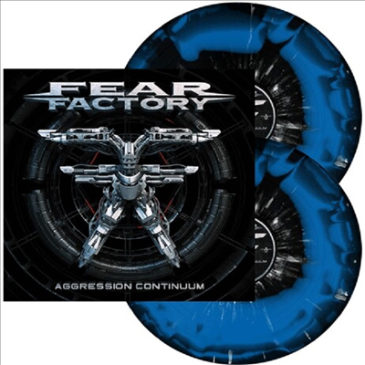 Fear Factory - Aggression Continuum (Black Blue/White Splatter 2LP)