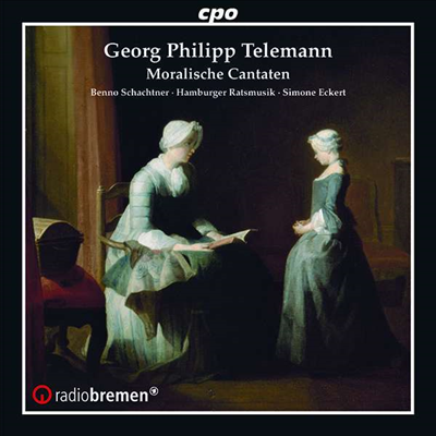 텔레만: 도덕적 칸타타 (Telemann: Moralische Cantaten)(CD) - Benno Schachtner