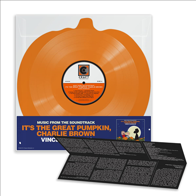 Vince Guaraldi - It's The Great Pumpkin, Charlie Brown (Ltd)(Orange Pumpkin Shaped Picture LP)