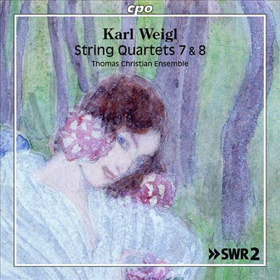 칼 바이글: 현악 사중주 7 &amp; 8번 (Karl Weigl: String Quartets Nos.7 &amp; 8)(CD) - Thomas Christian Ensemble