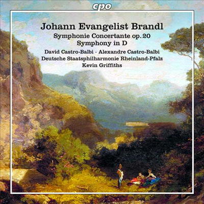 브란들: 교향곡 &amp; 심포니 콘체르탄테 (Brandl: Symphony, Op.25 &amp; Symphonie Concertante, Op. 20)(CD) - Kevin Griffiths