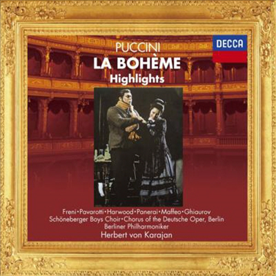 푸치니 : 라 보엠 - 하이라이트 (Puccini : La Boheme - Highlights) (SHM-CD)(일본반) - Herbert Von Karajan