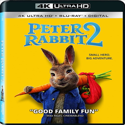 Peter Rabbit 2: The Runaway (피터 래빗 2: 파 프롬 가든) (2021)(한글무자막)(4K Ultra HD + Blu-ray)