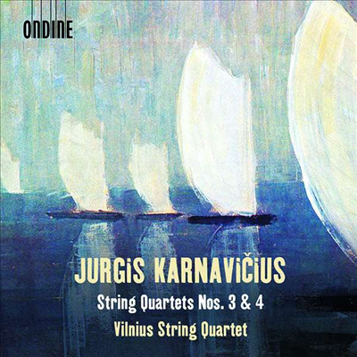 카르나비치우스: 현악 사중주 3 &amp; 4번 (Karnavicius: String Quartets Nos.3 &amp; 4)(CD) - Vilnius String Quartet