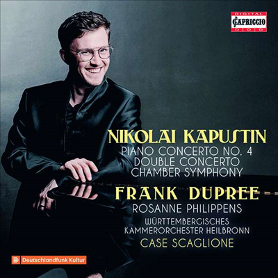 카푸스틴: 실내 교향곡 & 피아노 협주곡 4번 (Kapustin: Chamber Symphony Op.57 & Piano Concerto No.4, Op. 56)(CD) - Frank Dupree