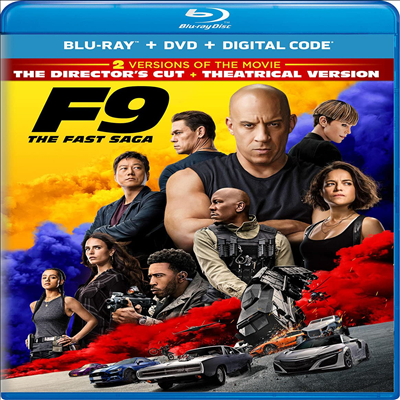 F9: The Fast Saga (분노의 질주: 더 얼티메이트 감독판) (한글무자막)(Blu-ray+DVD)