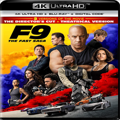 F9: The Fast Saga (분노의 질주: 더 얼티메이트 감독판) (4K Ultra HD+Blu-ray)(한글무자막)